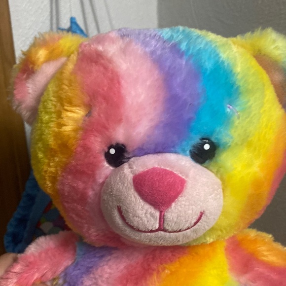 Rainbow🌈build a🐻in a bag🎈happy birthday 1997🎂🐻 +Hot Topic 4X Sweatshirt - Picture 7 of 17